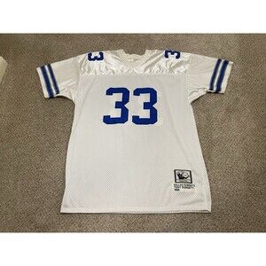 Mitchell & Ness Tony Dorsett #33 Dallas Cowboys Throwback Jersey Size 60 NFL 4XL